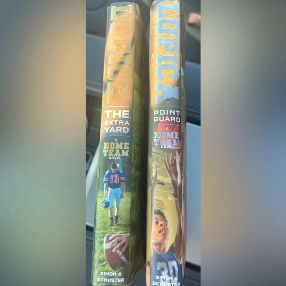 Mike Lupica: The Extra Yard & Point Guard Hard Cover Books - Picture 2 of 8